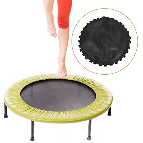 Inoomp Replacement Trampoline Mat 38Inch Elastic Trampolines Round Jumping Mat Net Cloth Trampoline Pad For Round Trampolines Black #TOP5