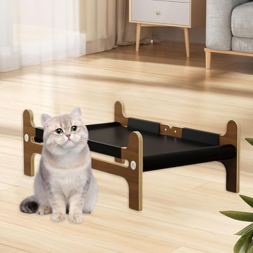 Cama elevada para perros transpirable con base antideslizante para cachorros 4