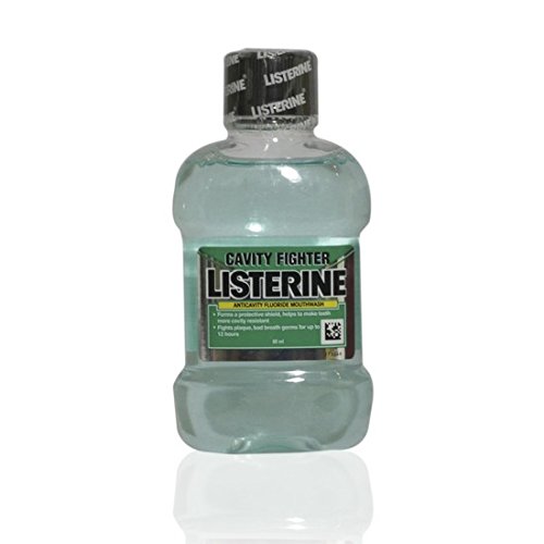 Buy Listerine Mouthwash Cavity Fighter, 80ml Bottle Online at Low