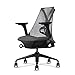 CHAIRORAMA Certified Refurbished Sayl Grey Chair | Frameless 3D Intelligent Back, Harmonic Tilt, PostureFit | Iconic Ergonomic Office Chair with Suspension Back for Dynamic Support, 12-Year Warranty