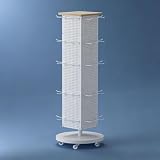 Verkaufsregal, Metall-Lochwand-Organizer-Gondel mit 60 Haken