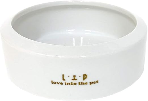 Amazon Lip4050 こぼしにくいペット用フードディッシュ 犬 フェレット ねこ ネコ 猫 小動物 ウサギ チンチラ 小型犬 ペット 食器 エサ皿 餌皿 フードボウル 国産 フードディッシュ こぼれにくい 電子レンジ対応 食洗器対応 陶器 Lip 食器 ボウル 通販