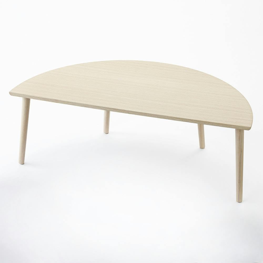 半円テーブル 筑波産商 アルボル YUME2 180×110 半円 ダイニングテーブルT