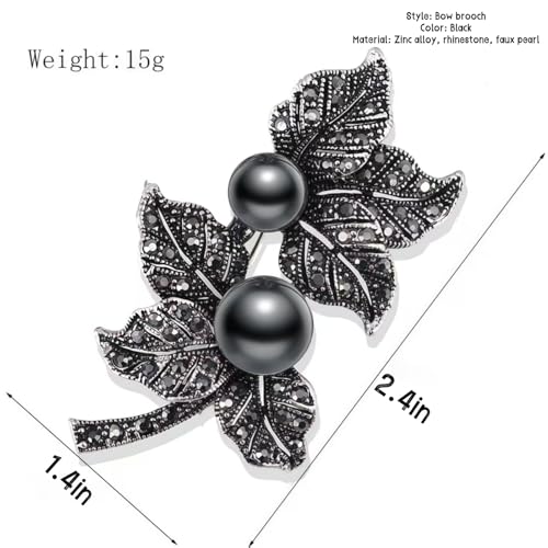Image of Brooch Pins For Women Fashion Elegant Brooches Lapel Badges Coat Sweater Scarves Shawl Dress Accessory Wedding Party Prom Jewelry