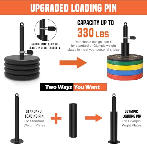 image for SERTT Cable Pulley System Gym, Power Rack Pulley Attachment with 2-in-