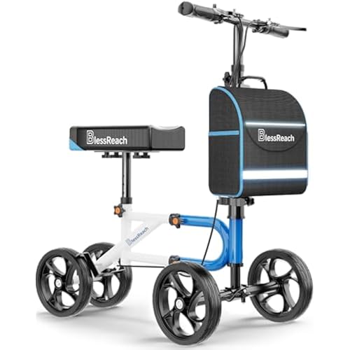 BlessReach Lightweight Knee Scooter for Adults for Foot Injuries,Knee Pad