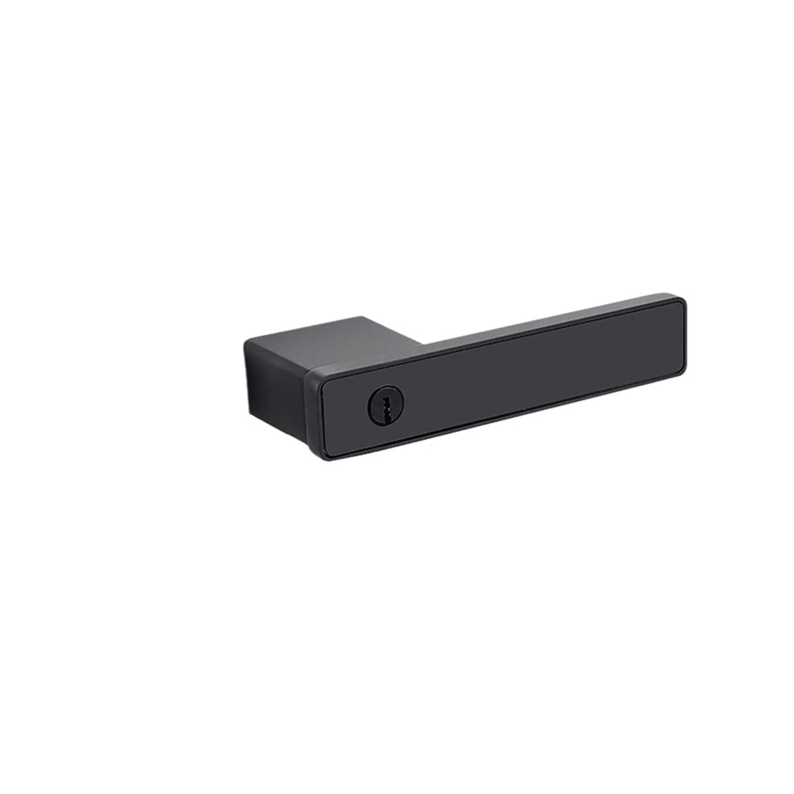 BSAXITHZB Indoor Bedroom Door Handle Lock with 3 Keys(Black)