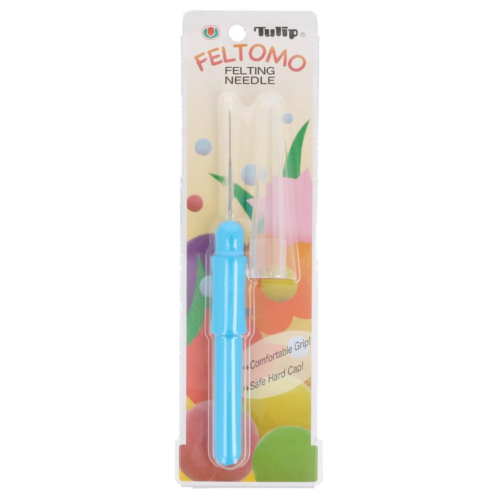 Tulip Feltomo Felting Needle Blue 1 piece