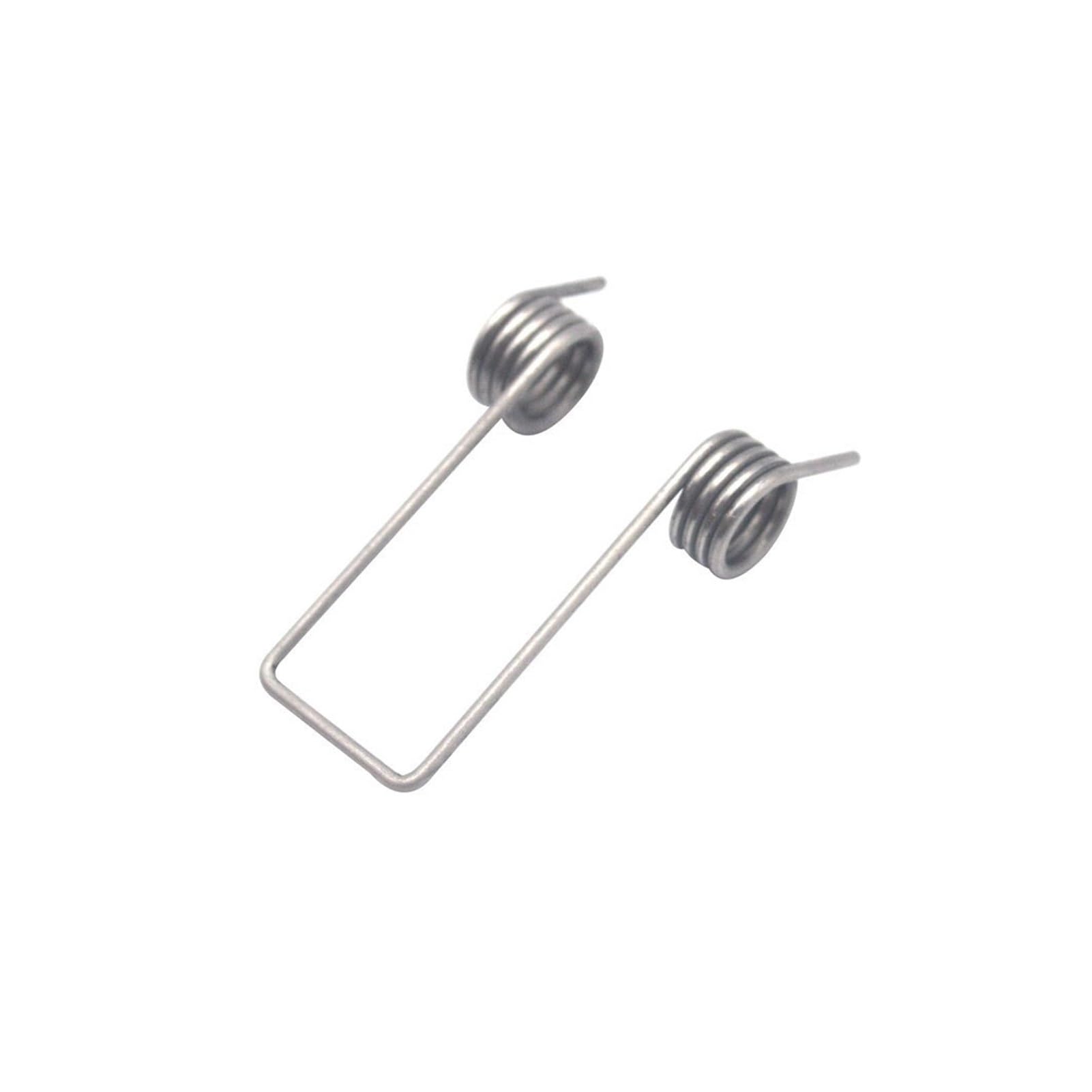 Jiuxinyun One Color 5Pcs Can Adjustable 0.7-1.0Mm Wire Stainless Steel 304 Torsion Spring(Fw-Ljtnh-1.0X8x13x30)