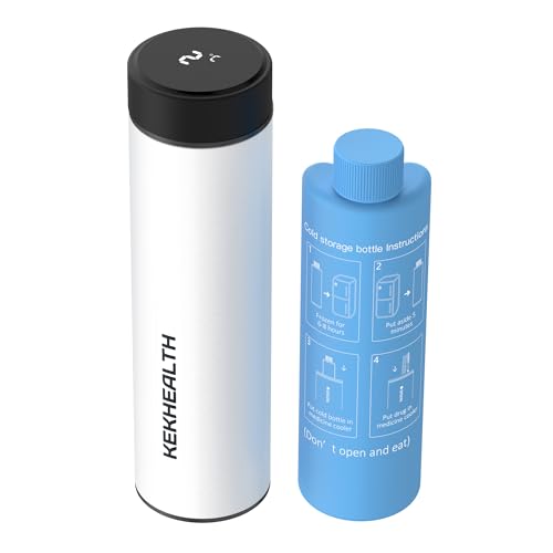 Trousse isotherme medicament Smart 60H blanche antichoc pour 4 stylos insuline