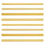 リングサイズ調整リング - 8個 透明シリコンリングサイザー | ジュエリー用品 日常 ジム 結婚式 ブライダル 婚約 パーティー 誕生日 祝日用 | 透明 滑り止め 快適 フィット感