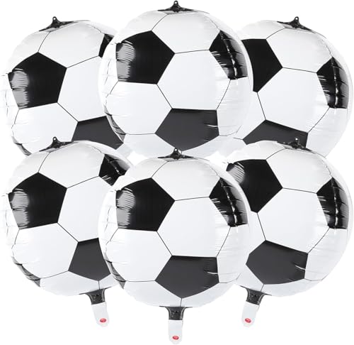 Fußball Luftballon, 6Pack Ballons Fußball kinder - Huge 22 Inch, Football Party Decorations Supplies for Kids Children Football Lover Sport Theme Birthday Party Decor Fußball Luftballon, 6Pack Ballons Fußball kinder - Huge 22 Inch, Football Party Decorations Supplies for Kids Children Football Lover Sport Theme Birthday Party Decor