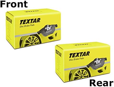 for Audi A/Q-5 (08-11) Brake Pads Front+Rear +Sensor TEXTAR