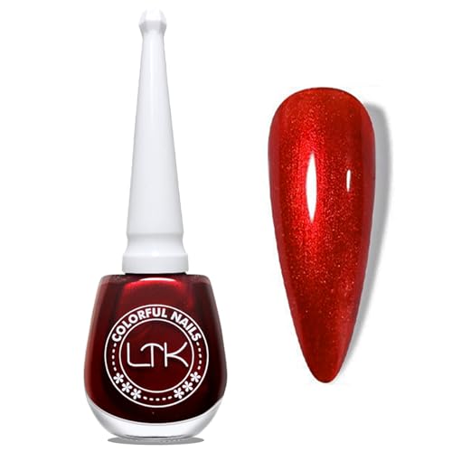 MEITREND Perlrot Esmalte de uñas - 13ML Brillante de secado rápido y duradero, no tóxico, esmalte de uñas de efecto natural brillante, esmalte de uñas regular sin lámpara UV para manicura DIY en casa
