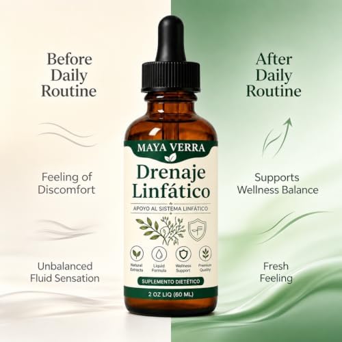 Maya Verra Drenaje Linfático, Vegan Plant Drops for Wellness & Energy，3pcs — view 4