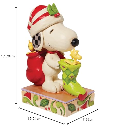 Snoopy Enesco Peanuts par Jim Shore statuette de collection peinte main