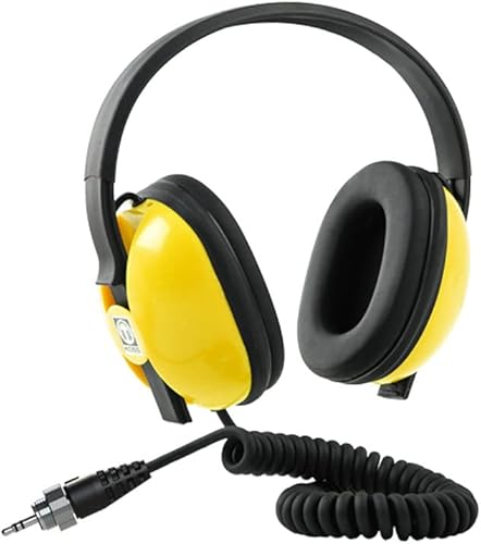 MINELAB Juego de auriculares subacuáticos impermeables con cable para los detectores de la serie Equinox, clasificación de profundidad de 200 pies,