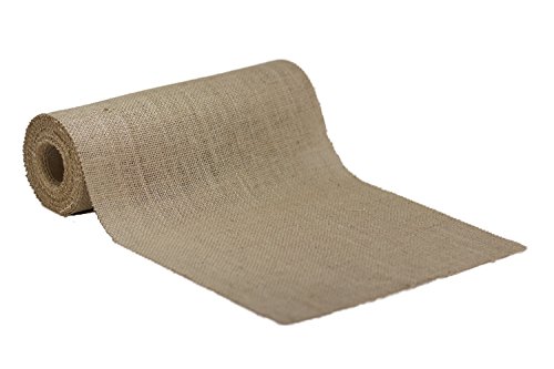 Burlapper Burlap Table Runner Fabric Roll, 12 Inch X 10 Yards, Premium Heavyweight Natural Jute For Weddings, Baby Showers, Parties, Arts And Crafts, Lawn And Garden (Made In Usa) #TOP2