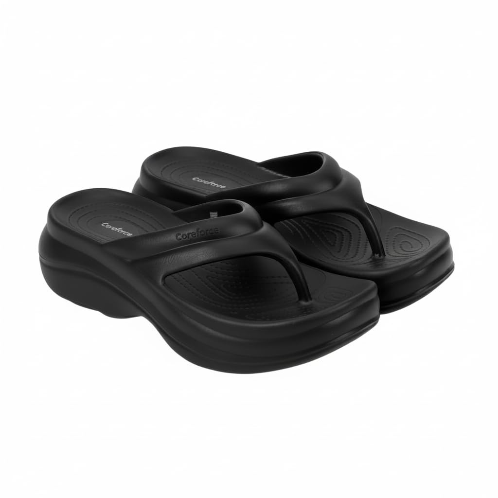 Careforce Flip Flop Slippers for Women, Ultra-Soft Eva Sliders for Woman, Lightweight Anti-Slip Slipper & Chappals, Cushioned, Quick-Dry Everyday Wear Slides