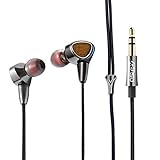 OSTRY KC09 MMCX Detachable HiFi in Ear Earphone (Brown)