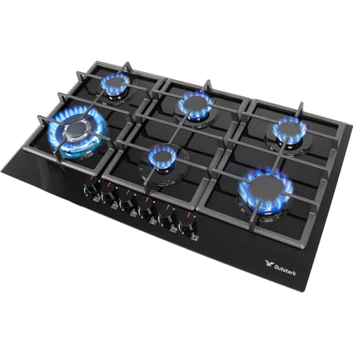 Opiniones y reviews de Estufa Mabe 6 Quemadores Electrica Top 10. 43 GUTSTARK Parrilla Gas LP y Natural Estufa Empotrable 6 Quemadores para Cocina Hogar Acero Inoxidable Vidrio Templado Color Negro Soportes de Hierro Fundido Encendido Electronico...
