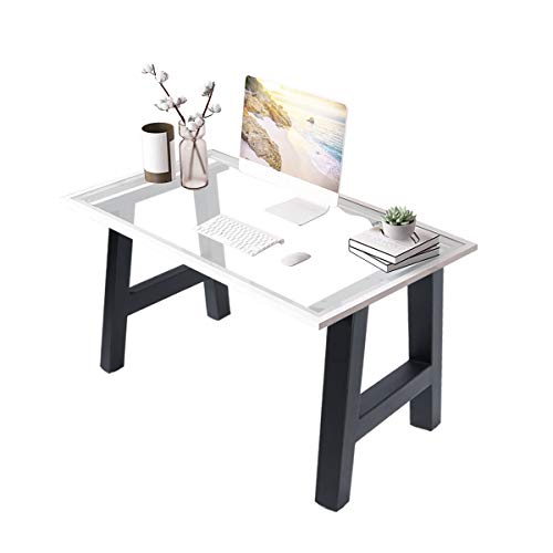 Tc-Homeny Bench Table Legs 16" Set Of 2 Black Coffee Metal Legs Dining Iron Furniture Legs (16 Inch) #TOP2