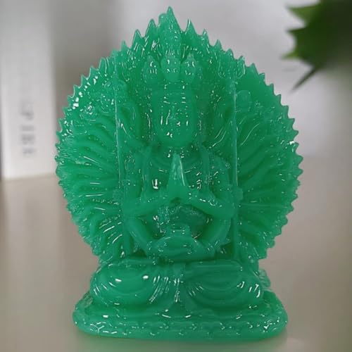 Bouddha Guanyin phosphorescente pour décoration de table - 2