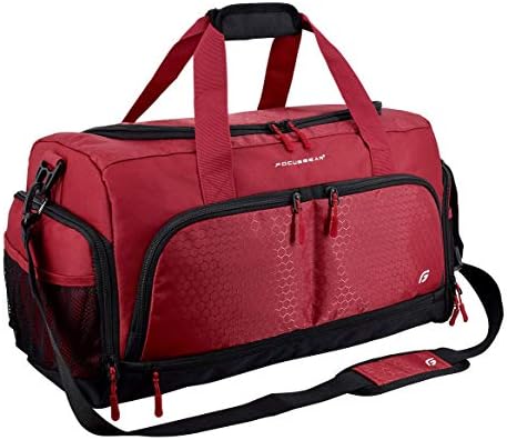 Ultimate Gym Bag 2.0: Durable Crowdsource Designed Duffel Bag with 10 Optimal Compartments, Water Resistant Pouch, Green, 11.5"H x 10.5"W x 20"L
