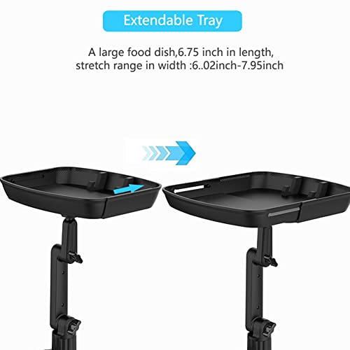 Bandeja Portavasos Giratoria Ajustable 360° para Auto miniatura 5