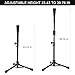 Nogcay Portable Batting Tee for Baseball/Softball, Kids Baseball Tee Extends 23.43 to 39.76 Inches, Stable Tripod Tee Ball Tee for Baseball Hitting Practice with Carry Bag