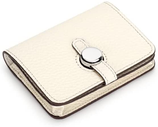 Wallets, Minimalist Wallet Leather Women's Wallet Short Buckle Purse Clutch for Fashion Large Capacity Convenient Coin Pocket Card Holder Card Holder