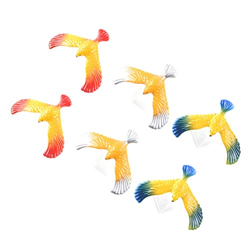 Ifundom Balance Vögel Spielzeug – 10 Stück, Aus Kunststoff, Lehrt Schwerkraft & Balance, Für Kinder