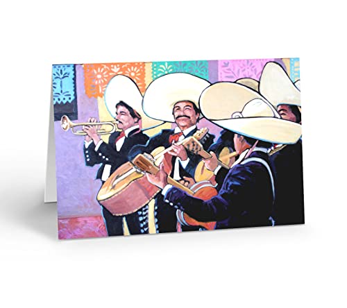 Image of Stonehouse Collection | Variety of 10 Mexico Note Cards | Mexico | USA Made | Set of 10 Blank Note Cards (Assorted)