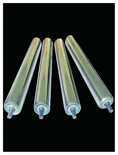 Support de rouleau en acier inoxydable 25mm pour convoyeur de tondeuse et bois 700mm