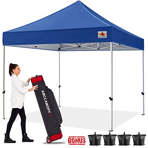 ABCCANOPY Canopy Tent Pop up Canopy Outdoor Canopy Commercial Instant Shelter with Wheeled