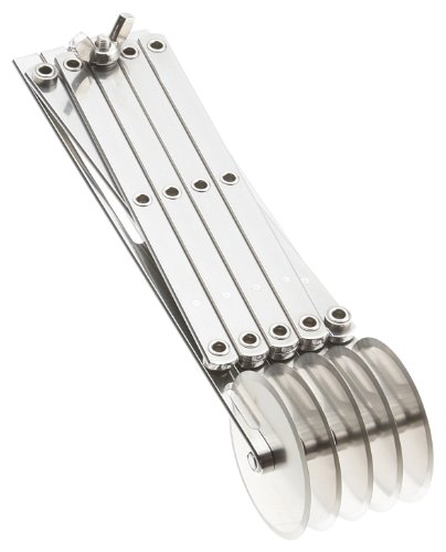 Ateco 5 Wheel Stainless Steel Cutter, 2 1/8 Inch Wheels #TOP1