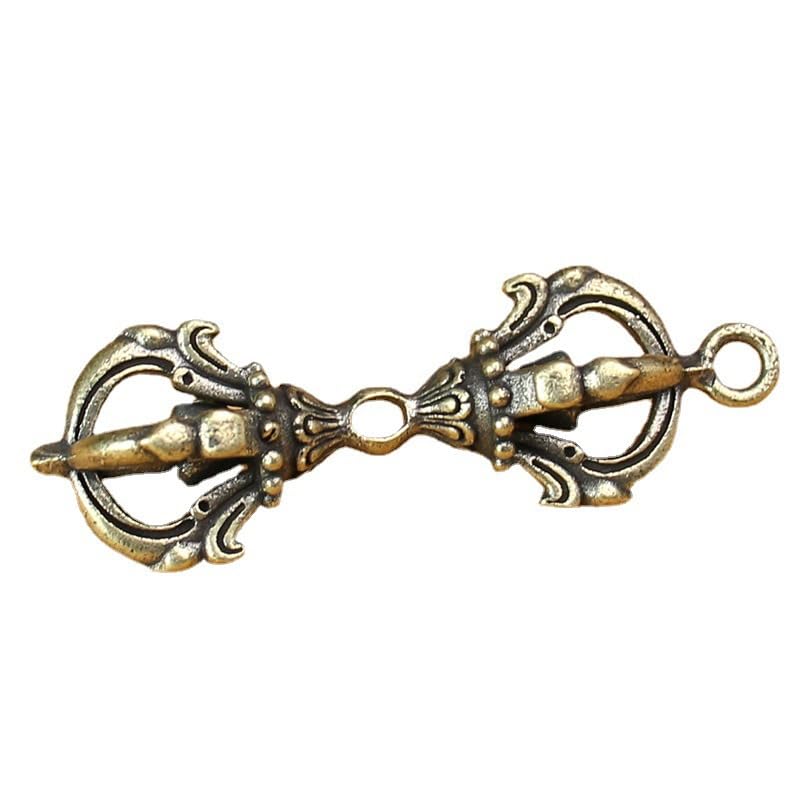 馬頭明王金剛尖 金剛杵 用品 法器 装飾品 工芸品 美術品 置物 唯美马头明王金刚杵降魔杵金刚撅三面普巴杵法器