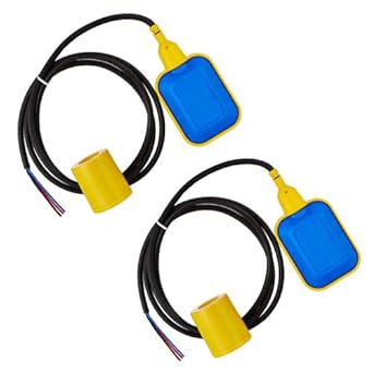 Microtail Cable Float Level Switch 3 Meters Cable Length (230v) Capacity for water level controllers (2)