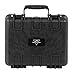 Monoprice Weatherproof/Shockproof Hard Case - Black IP67 Level Water Protection, 22