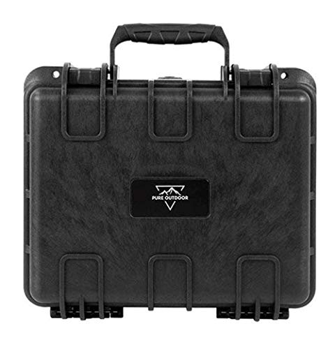 Monoprice Weatherproof/Shockproof Hard Case - Black IP67 Level dust and Water Protection up to 1 Meter Depth with Customizable Foam, 13" x 12" x 6" Monoprice Weatherproof/Shockproof Hard Case - Black IP67 Level dust and Water Protection up to 1 Meter Depth with Customizable Foam, 13" x 12" x 6"
