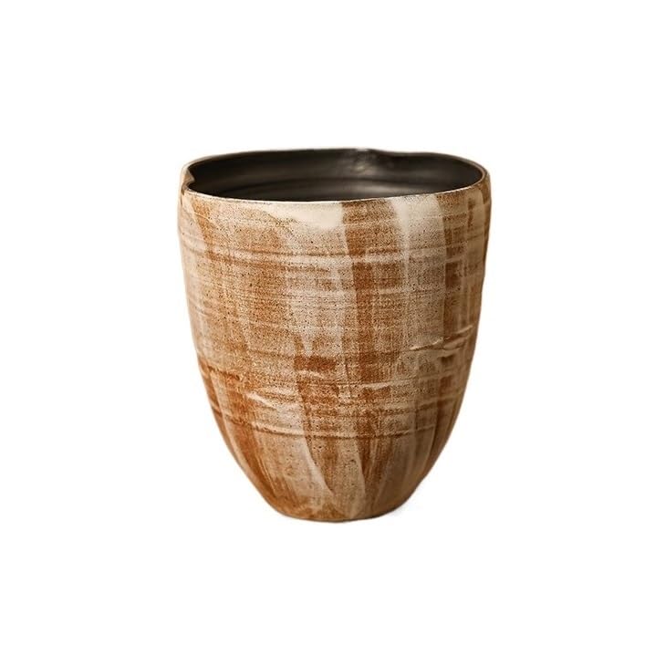 Doniczki Ceramiczna doniczka, klasyczny dom, salon, zielone rośliny, doniczkowe, retro przybory do kwiatów Miski na kwiaty