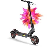 Lightweight electric scooter for adults with brushless motor 1000W 48V peak power, rated power 800W, capable of climbing slopes with a high degree of inclination.