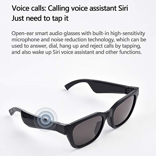 Sinctual Wireless Bluetooth Audio Sunglasses, Open Ear Headphones Music