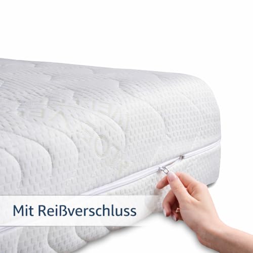 Funda de colchón 90x200 cm BONEX de 12 cm de alto lavable 4