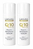 2x LACURA Q10 Anti Age Multi Intensiv Serum, Anti Falten Effekt, Straffung, Q10 plus Feuchtigkeitskomplex, vegan, 2x 30 ml, Alter 35+