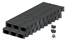 ACO Self Hexaline 2.0 Entwässerungsrinne 6 x 1m