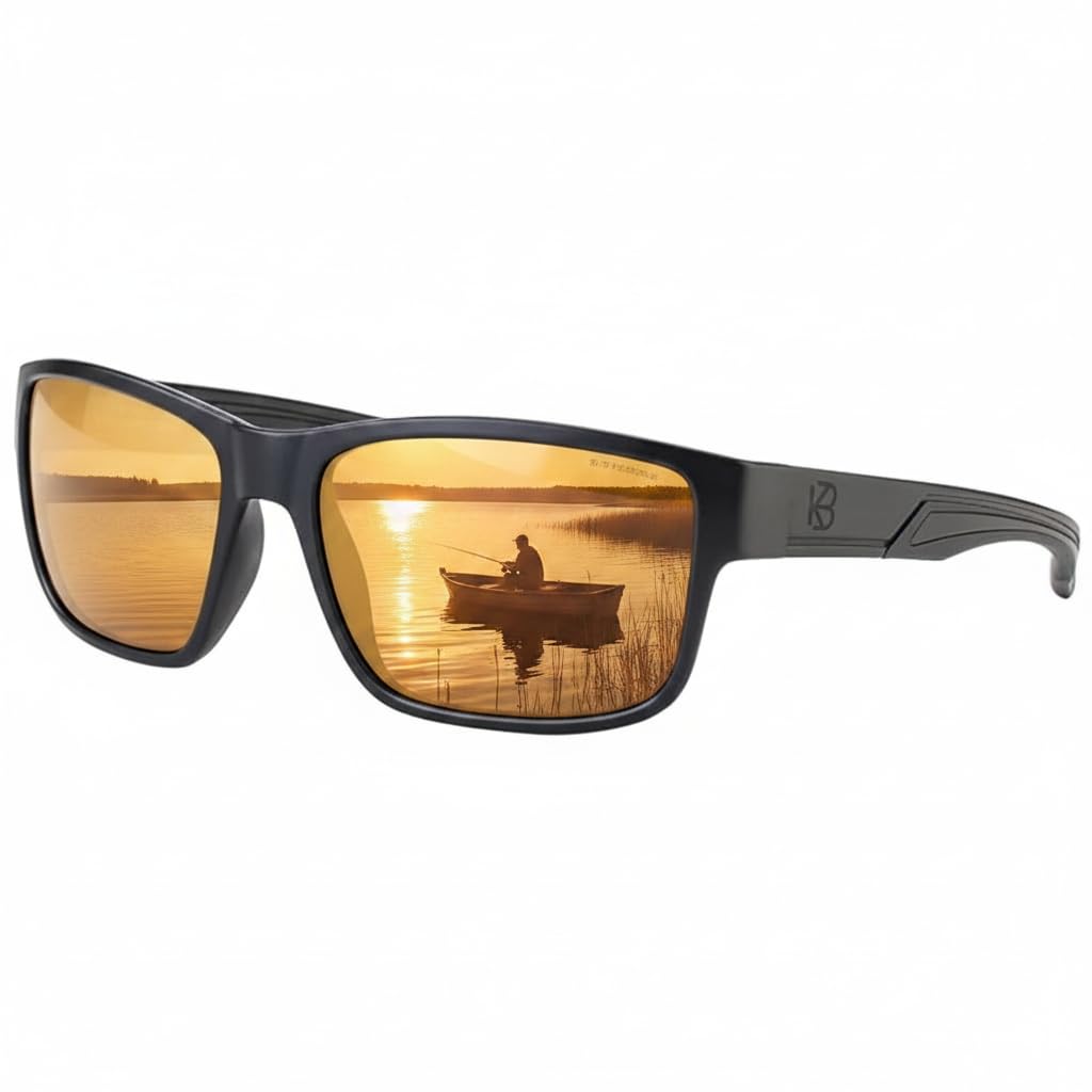 Gafas de Sol Genuinas de Vidrio Polarizadas de Alta Definición Hombres y Mujeres, Diseño Italiano, Anti-reflejo, UV400, Lentes de Vidrio Verdadero Corning