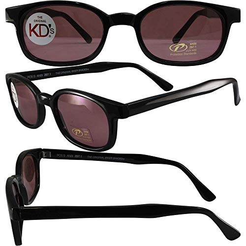 X-KD's Unisex-Adult Biker sunglasses (Rose, One Size) Black4