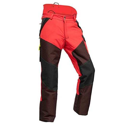 Pfanner Gladiator Extreme Chainsaw Protection Pants - X-Large Red