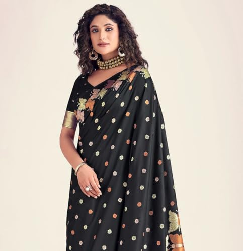 Image of Flosive Women's Kanchipuram Silk Saree